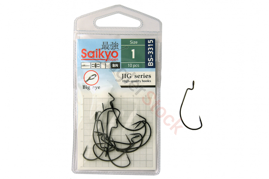 Крючки Saikyo BS-3315 BN № 4 (10 шт)