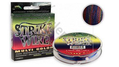 Шнур Strike Wire Extreme, 0,41mm/40kg -135m - Multi 10m/Color (цветной)