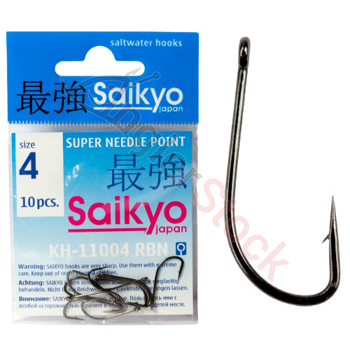 Крючки Saikyo KH-11004 Crystal BN № 4