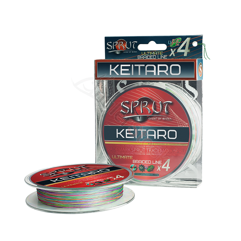 Шнур Sprut KEITARO Ultimate Braided Line x4 Multicolor0,32mm