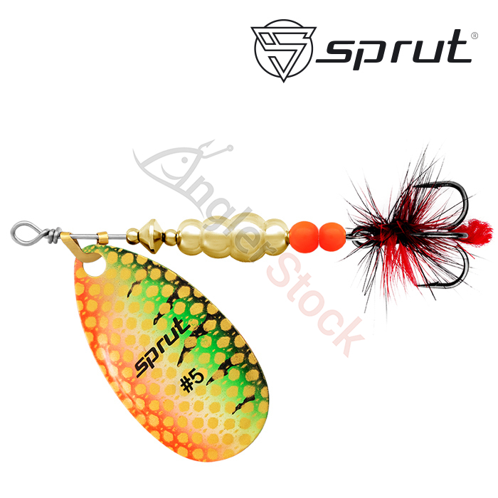 Блесна Вращающаяся Sprut Alba Ball System Spinner #5 (19g/GP)