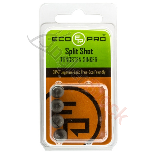 Груз ECO-PRO Split Shot вольфр. 0,6гр (9шт) EPTSSBB