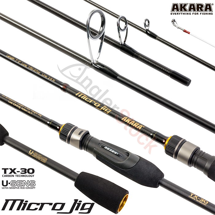 Спиннинг Akara SL1003 Micro Jig TX-30 (0,6-8) 210см