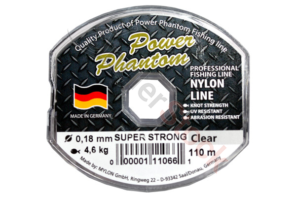 Леска Power Phantom Super Strong 0.35 мм., Прозрачный