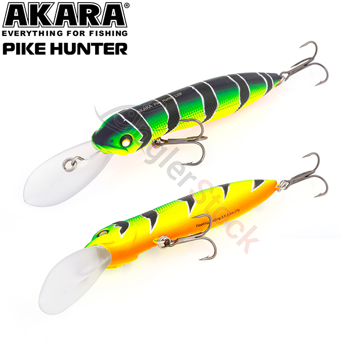 Воблер Akara Pike Hunter 120F 27 г. 120мм, цвет A107