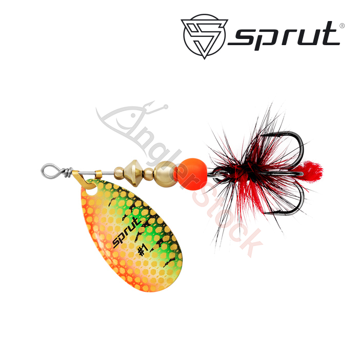 Блесна Вращающаяся Sprut Alba Ball System Spinner #1 (3,5g/GP)