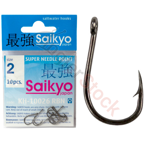 Крючки Saikyo KH-10026 Chinu Ring BN №0,3