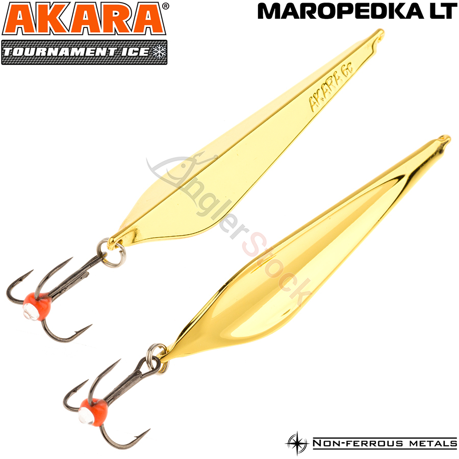 Блесна зимняя Akara Maropedka (Маропедка) Tournament Ice 60 8 г, цвет Go
