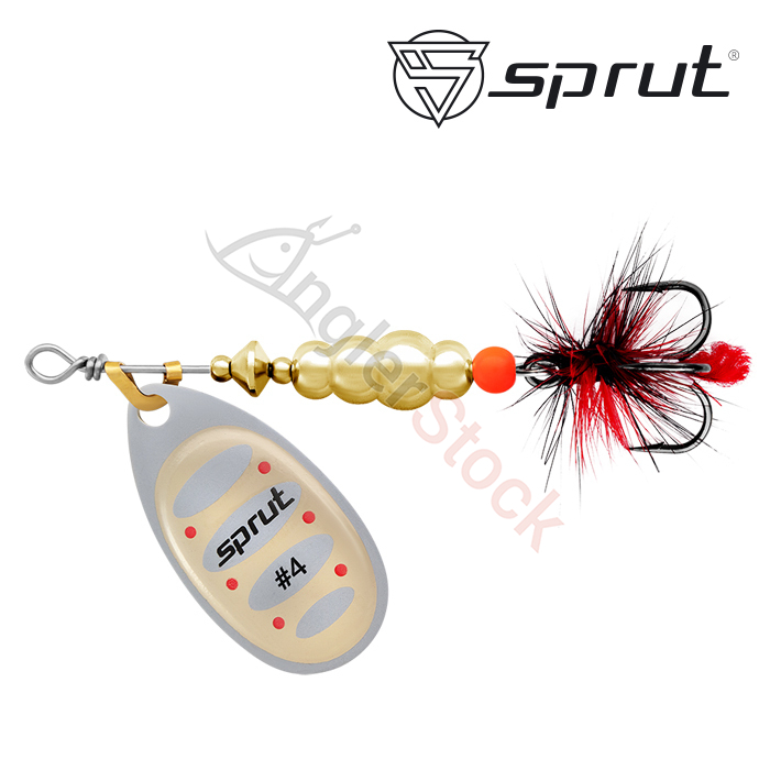 Блесна Вращающаяся Sprut Alba Ball System Spinner #4 (12,5g/PTG)