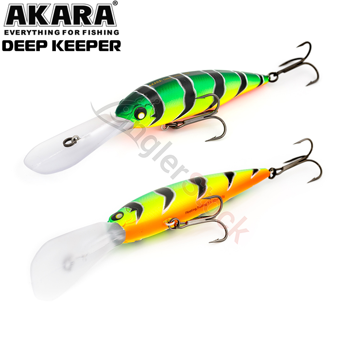 Воблер Akara Deep Keeper 110F 32 г. 110мм, цвет A107