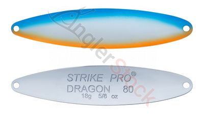 Блесна колеблющаяся Strike Pro Dragon Treble 80M тройник, 18.0гр, 8.0см #626E-Chrome