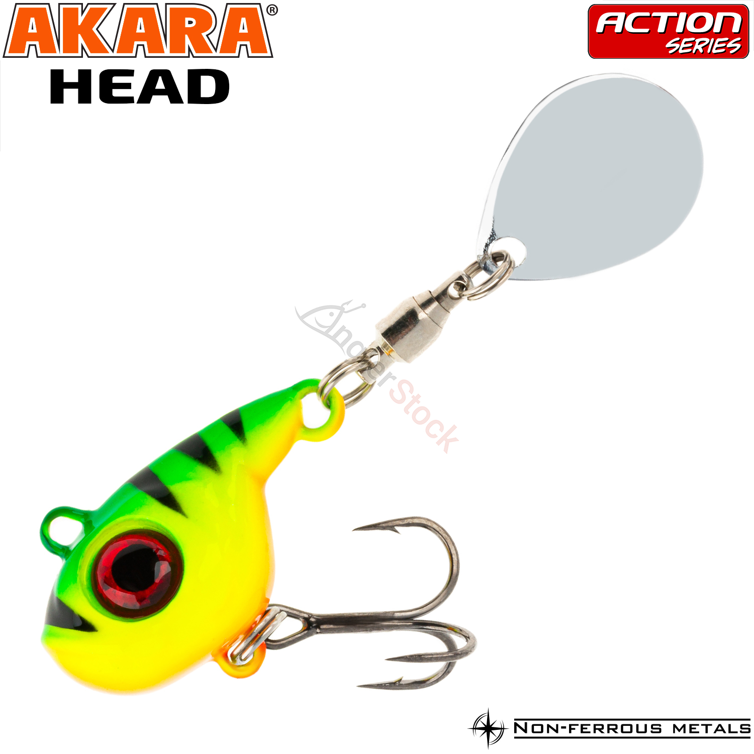 Блесна тейл-спинер Akara Head 8 гр. 14