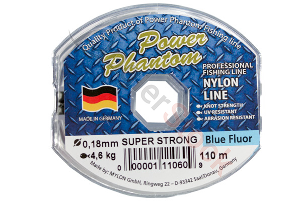 Леска Power Phantom Super Strong 0.33 мм., Светло-голубой