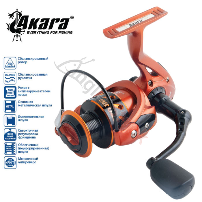 Катушка безынерционная Akara Pro Jig PJF3000 5+1 з/ш