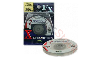 Леска FX Champion прозрачная 0,165mm 3,0кг 50m