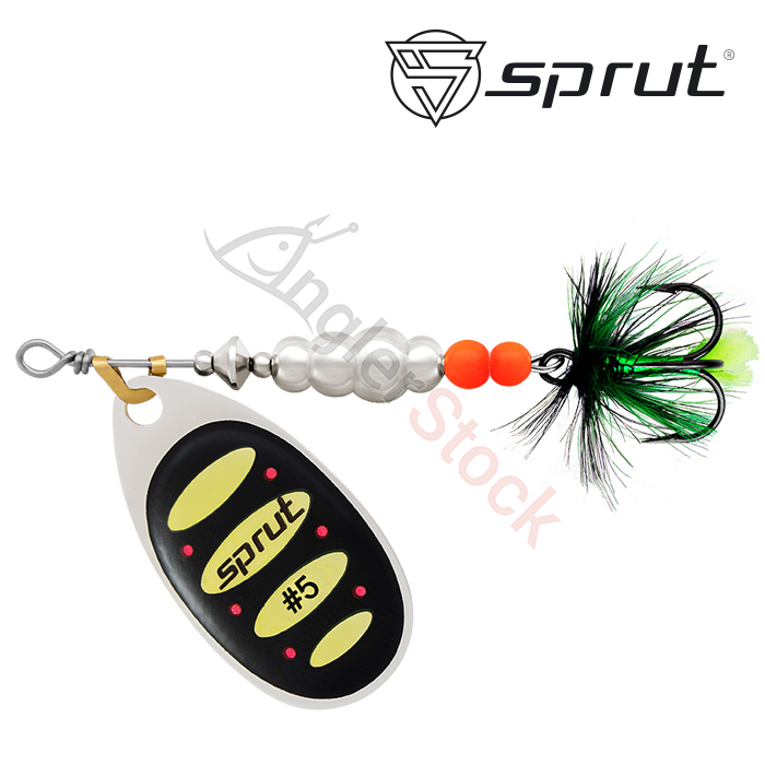 Блесна Вращающаяся Sprut Alba Ball System Spinner #5 (19g/SBKY)