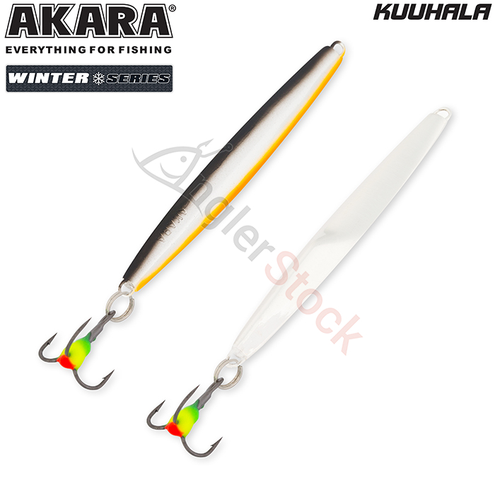 Блесна зимняя Akara Ice Kuuhala 85 16 г, цвет 21-Sil/Sil
