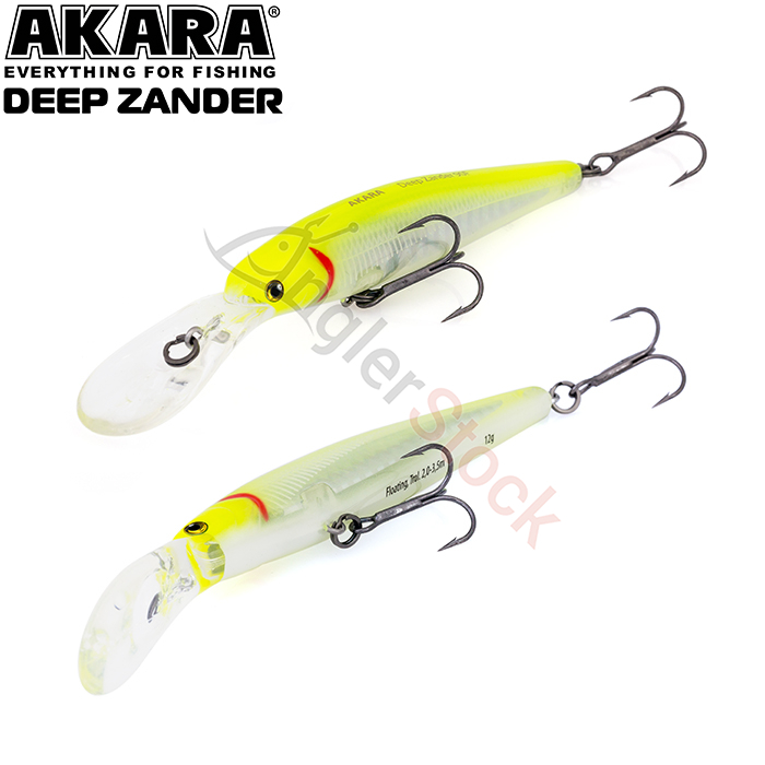 Воблер Akara Deep Zander 90 F 12 г. 90мм, цвет A148