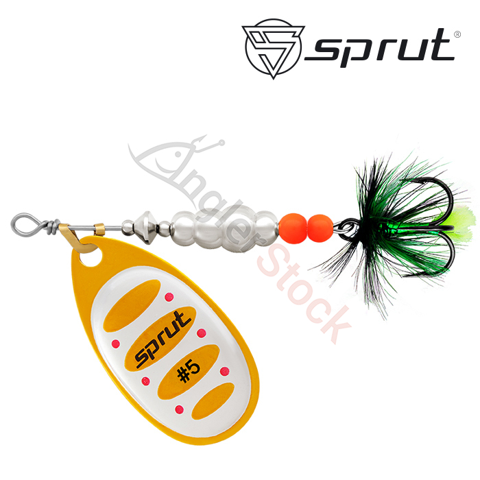 Блесна Вращающаяся Sprut Alba Ball System Spinner #5 (19g/OS)