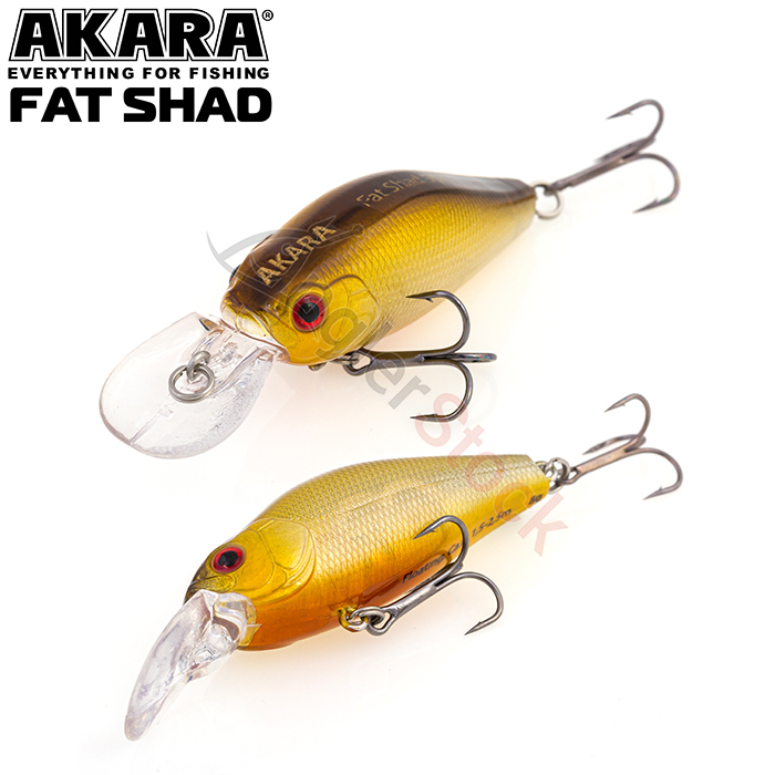 Воблер Akara Fat Shad 55F 8 г. 55мм, цвет A76