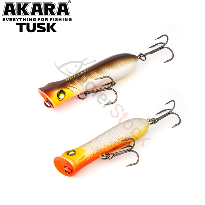 Воблер Akara Tusk 80F 15 г. 80мм, цвет A76