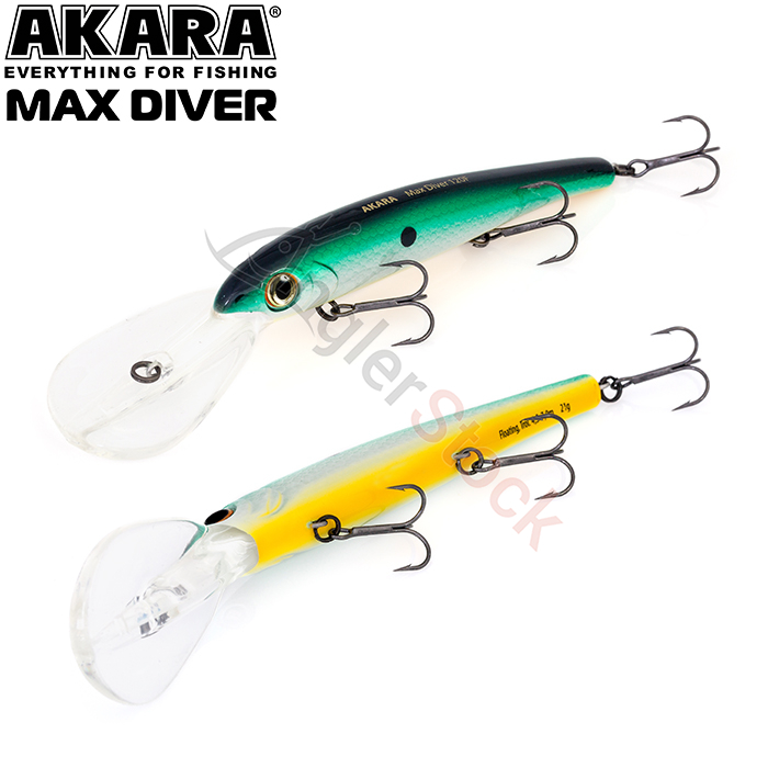 Воблер Akara Max Diver 120 F 21 г. 120мм, цвет A28