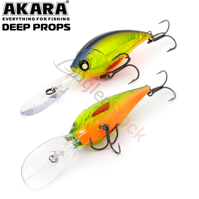 Воблер Akara Deep Props 70F 23 г. 70мм, цвет A54