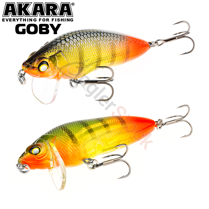 Воблер Akara Goby 65F 8 г. 65мм, цвет A190