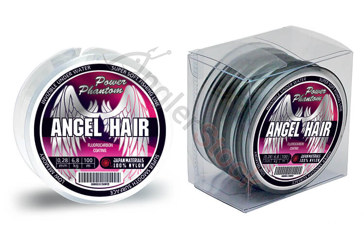 Леска Power Phantom ANGEL Hair CLEAR 0,14mm, 1,8kg 100m