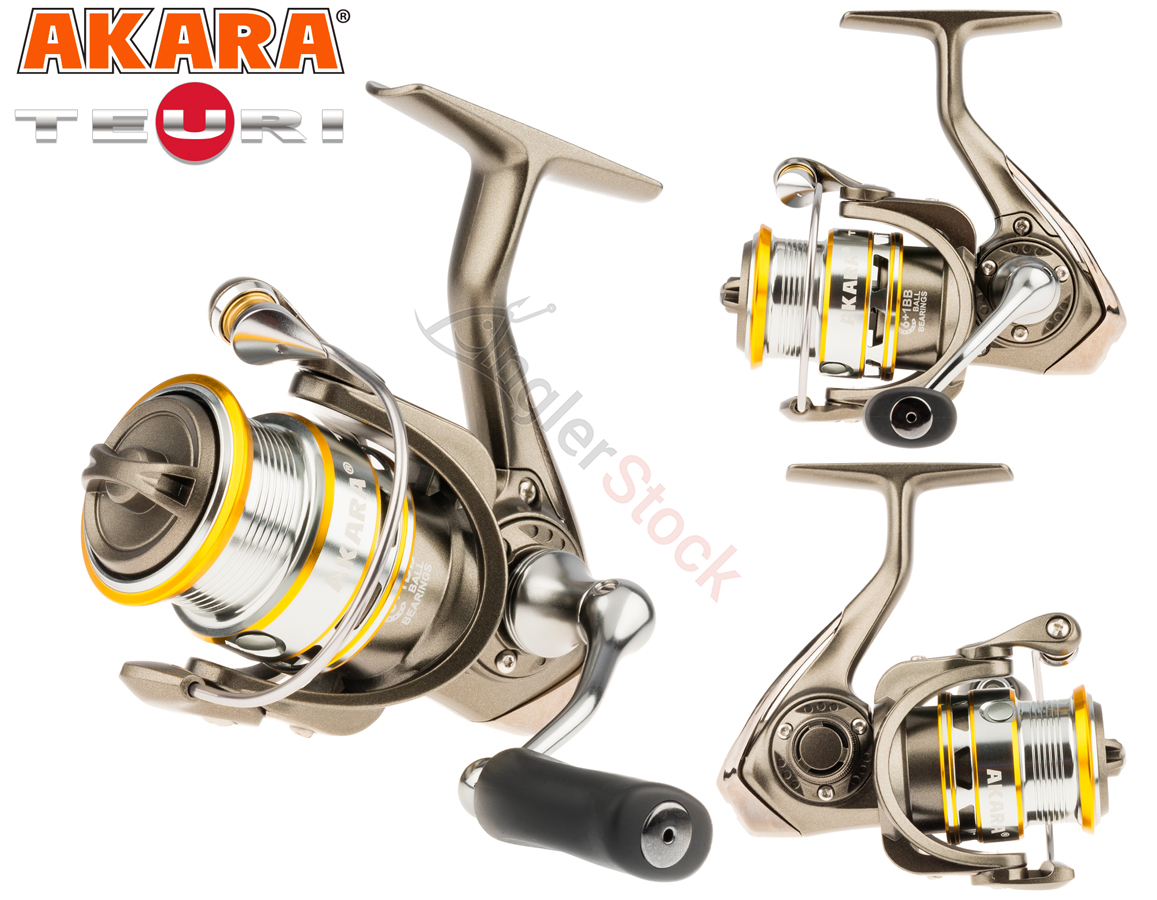 Катушка безынерционная Akara Teuri 1504 UL 6+1 bb