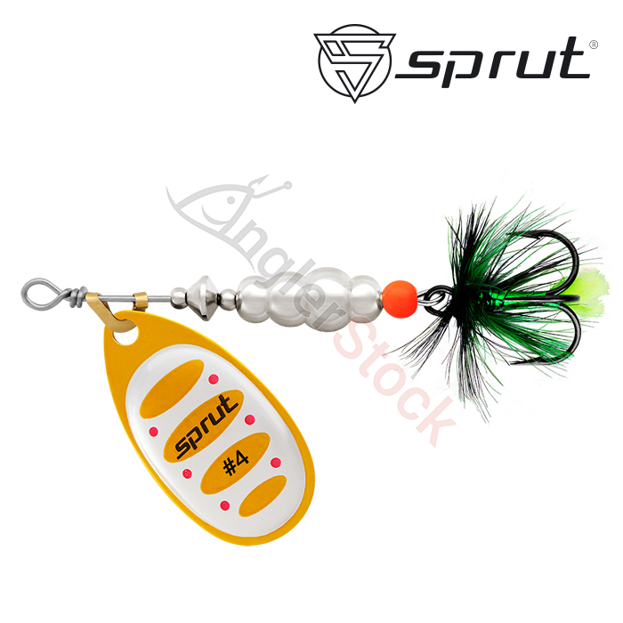 Блесна Вращающаяся Sprut Alba Ball System Spinner #4 (12,5g/OS)