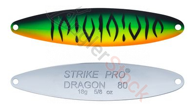 Блесна колеблющаяся Strike Pro Dragon Double 80M двойник-незацепляйка, 18.0гр, 8.0см GC01S-CP