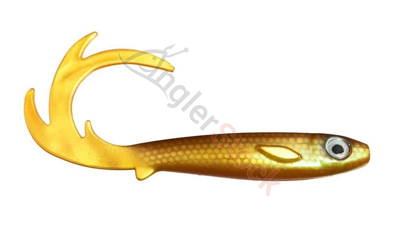 Силиконовая приманка Flatnose Dragon, 270 мм, 50 гр, цвет: Golddigger, (FN-D_GD-10)