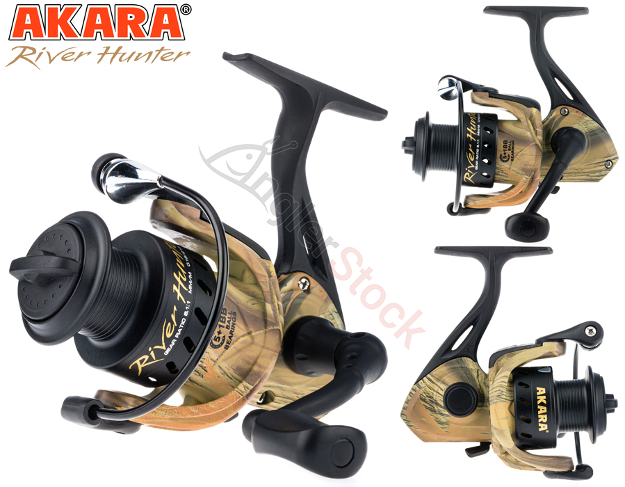 Катушка безынерционная Akara River Hunter 3000 5+1 bb