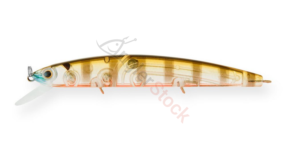 Воблер Минноу Strike Pro Montero 130SP A68G Broun Gill Transparent