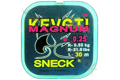 Леска Sneck Magnum 0.22 мм., Серый