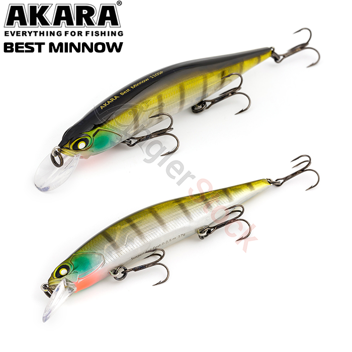 Воблер Akara Best Minnow 15 г. 100мм, цвет A133