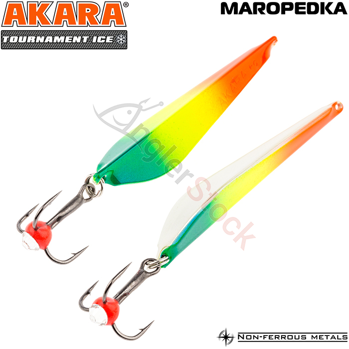 Блесна зимняя Akara Maropedka (Маропедка) Tournament Ice 35 4 г, цвет 86/Sil