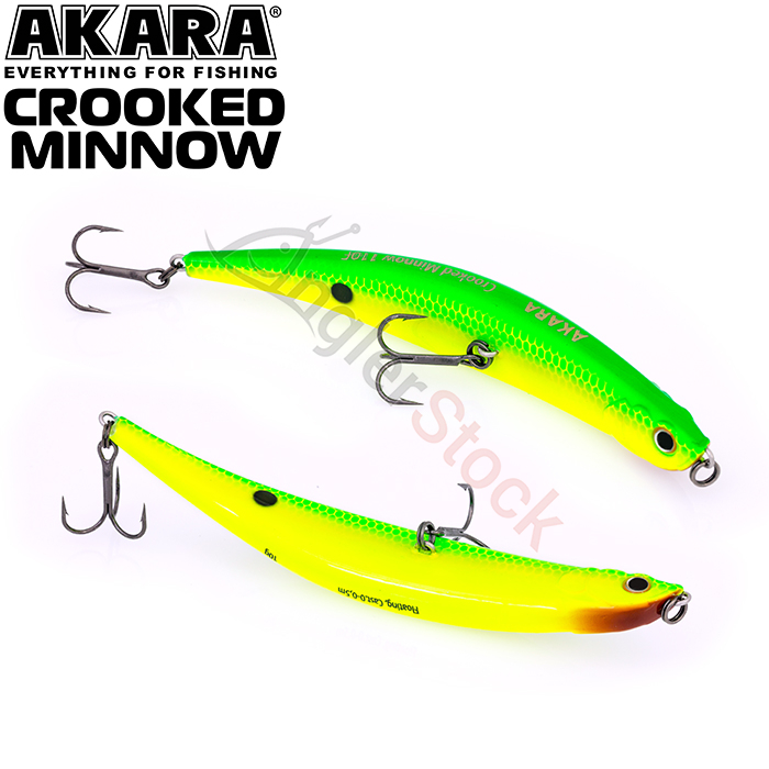 Воблер Akara Crooked Minnow 110F 10 г. 110мм, цвет A31