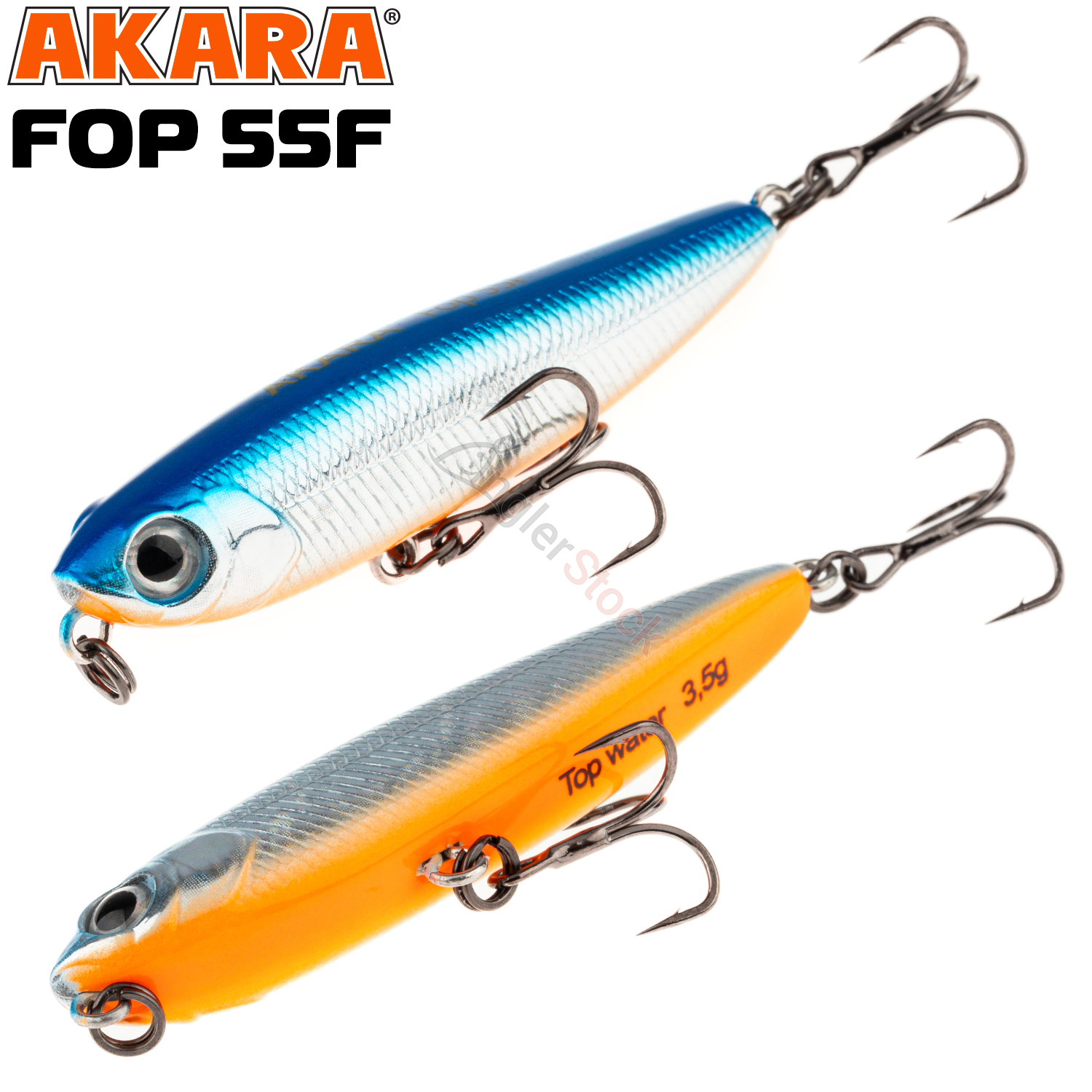 Воблер Akara Fop 55F 3,5 г. 55мм, цвет A82