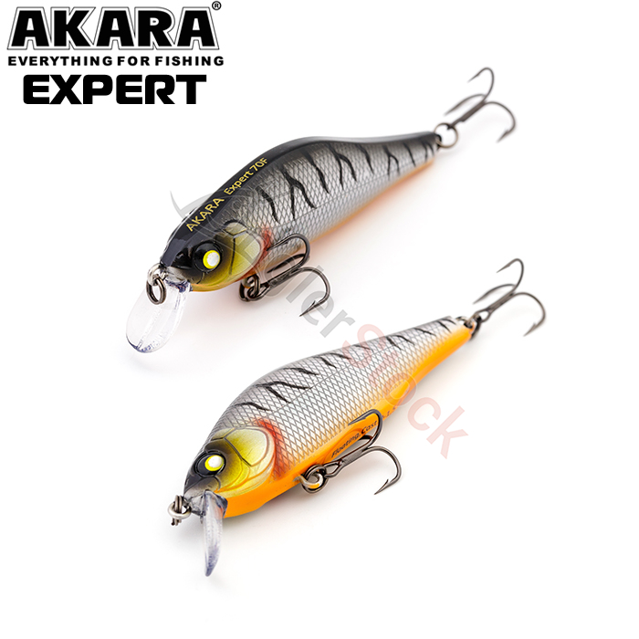 Воблер Akara Expert 70F 9 г. 70мм, цвет A111