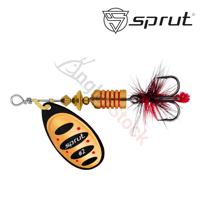 Блесна Вращающаяся Sprut Alba Spinner #3 (7g/BKC)