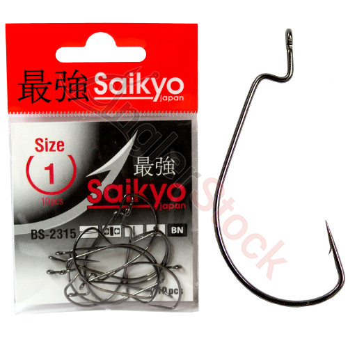 Крючки Saikyo BS-2315 BN №2/0