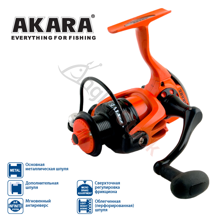 Катушка безынерционная Akara Active AF3000 4+1