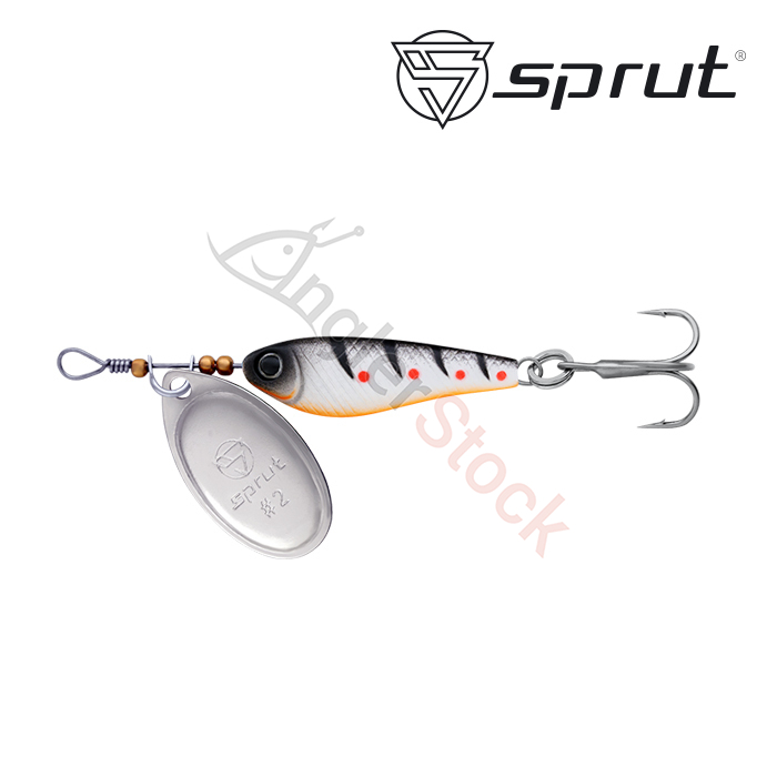Блесна Вращающаяся Sprut Alpina Classic Spinner #2 (9g/WBKP-S)