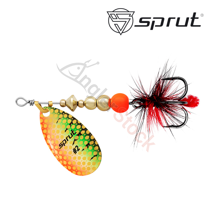Блесна Вращающаяся Sprut Alba Ball System Spinner #2 (5,5g/GP)