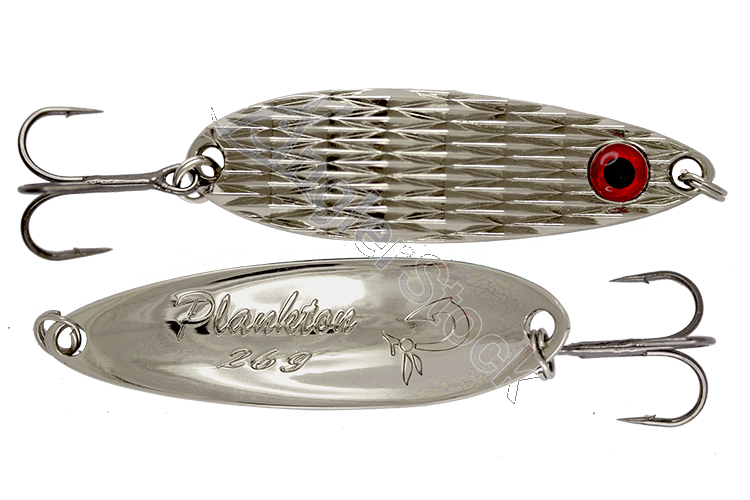 Блесна колеблющаяся Luremax Plankton 64mm  18g  цв.09, Red eye
