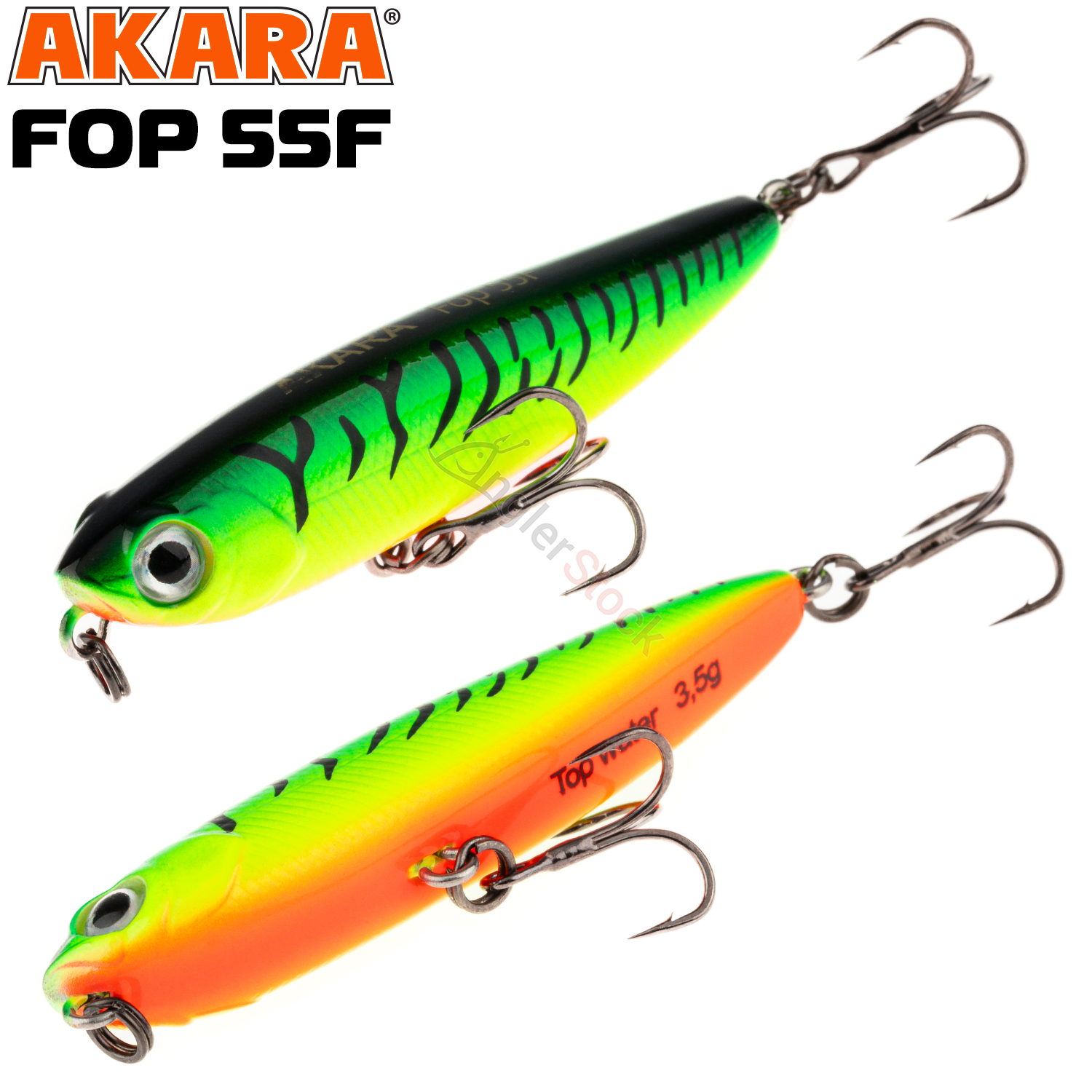 Воблер Akara Fop 55F 3,5 г. 55мм, цвет A68