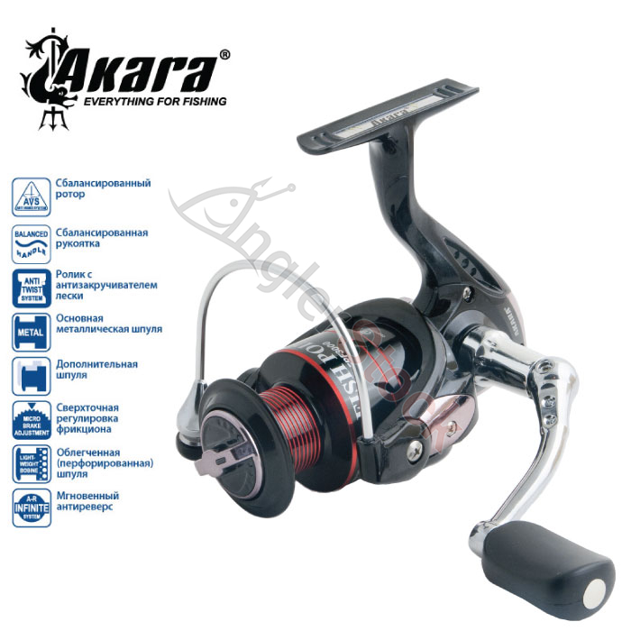 Катушка безынерционная Akara Fish Point FPF2000 4+1 з/ш