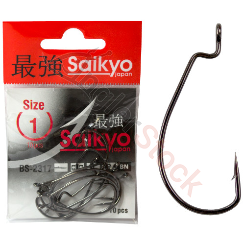 Крючки Saikyo BS-2317 BN №1/0